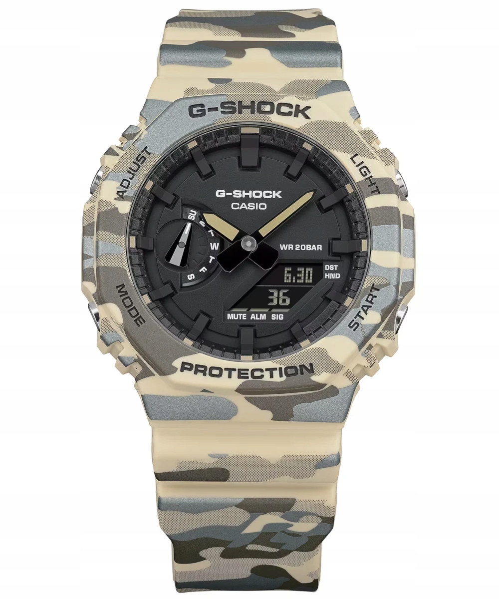 Sportovní hodinky na řemínku Casio G-shock GA-2100CM WR200M Gwar.3+3L Zibi