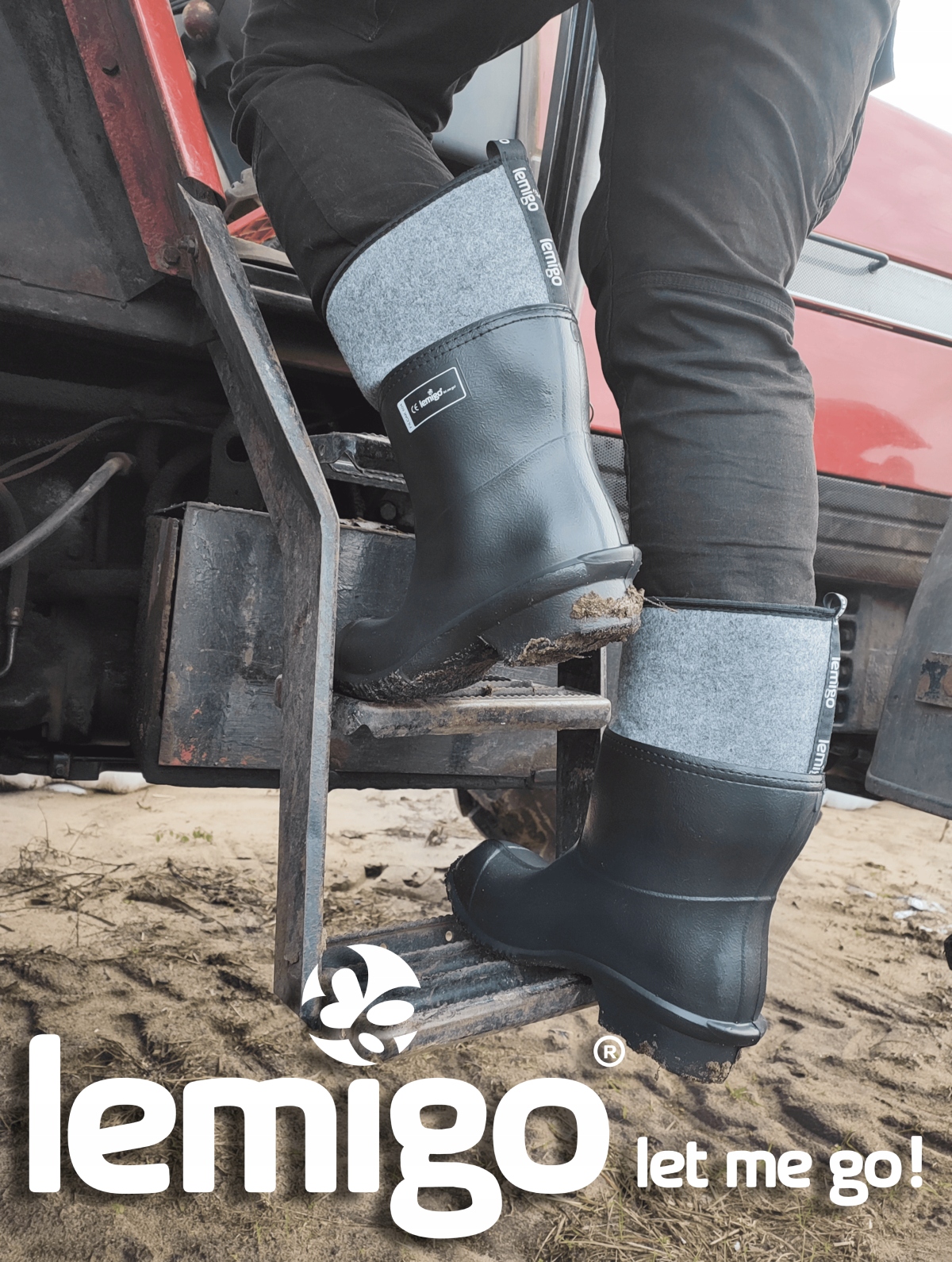 KALOSZE GUMOFILCE PIANKOWE LEMIGO FILCAK EVA /48 Zapięcie wsuwane