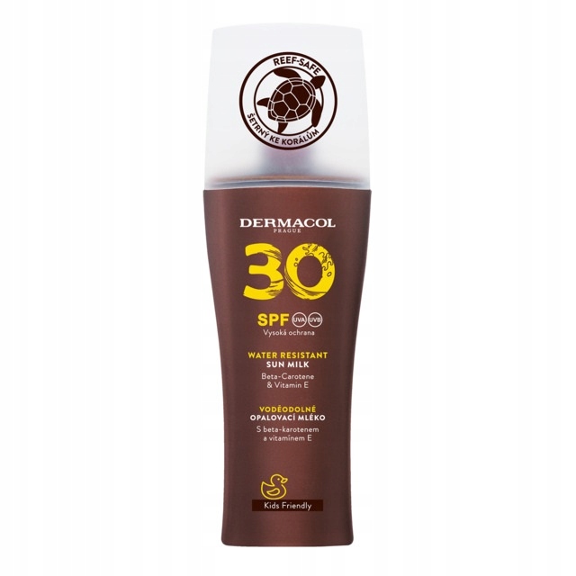 Dermacol voděodolné opalovací mléko Spf 30 200 ml