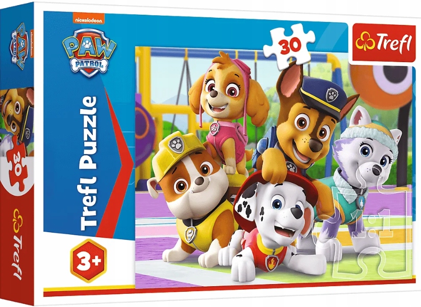 PUZZLE 30 EL PSI PATROL ZAWSZE NA CZAS PAW PATROL EAN (GTIN) 5900511182866