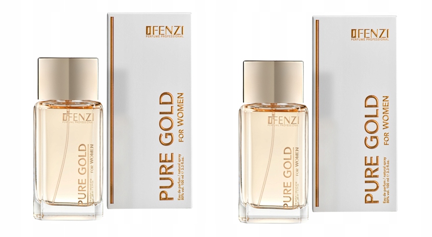 JFenzi Pure Gold For Women 2x100ml Edp Dámská parfémovaná voda 2 x 100 ml