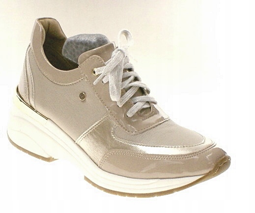 Olivia Shoes 3304 Polobotka Béžová Vel 39