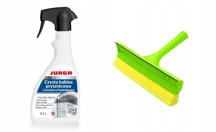 

Jurga Czysta Kabina i armatura i myjka z gąbką