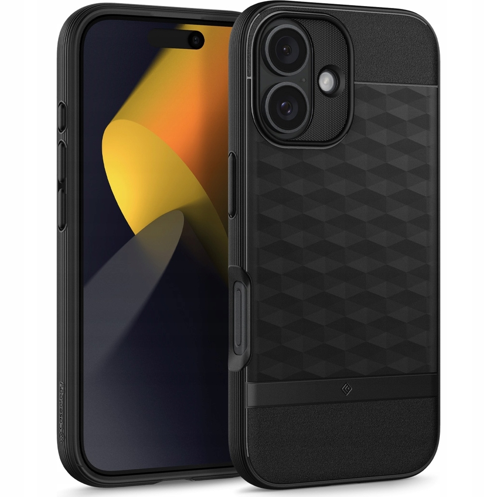 Hybrydowe etui do iPhone 16, Spigen Caseology Parallax Mag, case do MagSafe