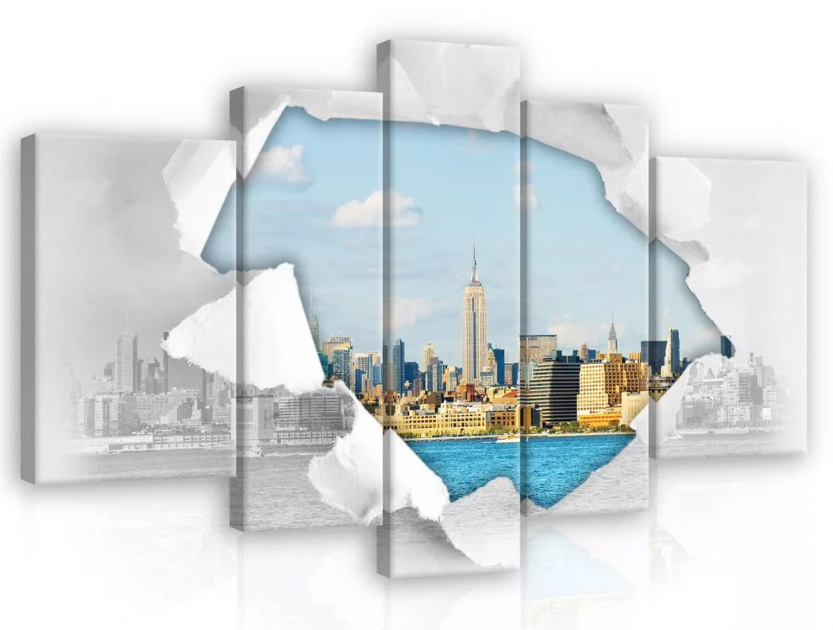 Obraz Na Plátne Canvas 170x100 New York Pohľad