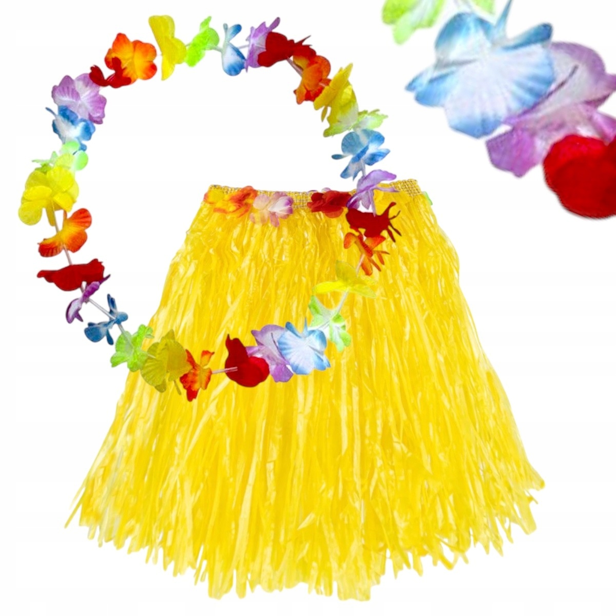 SPÓDNICZKA HAWAJSKA HAWAJKA AMAZONKA strój ALOHA! Rozmiar uniwersalny