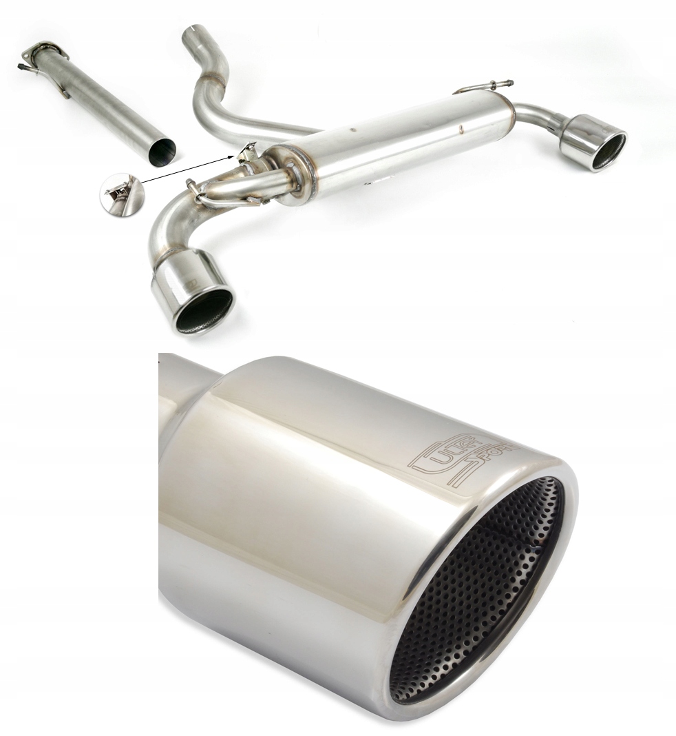 128-320ZB/101RS (0) - Спортивный глушитель TOYOTA Yaris GR 1.6 / от 2020 клапан