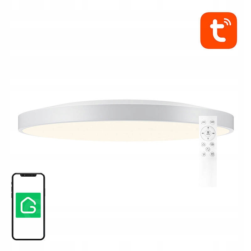 Gosund LB11 Stropní Svítidlo Smart 32 Cm WiFi Bluetooth 1920Lm Rgb Tuya Dálkový Ovladač