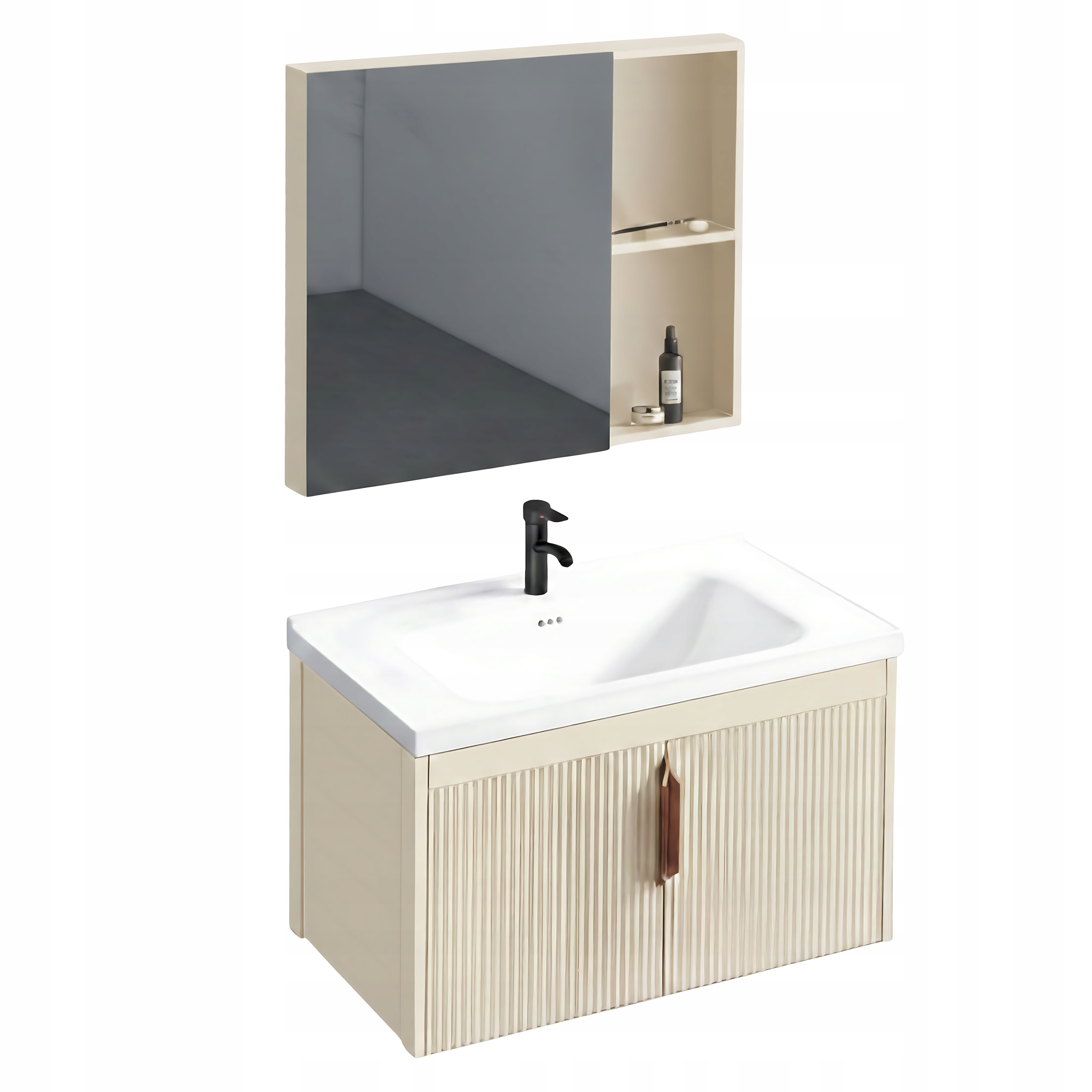 REA VONIOS KAMBARIO BALDŲ RINKINYS AA147 ASTOR 60CM BEIGE