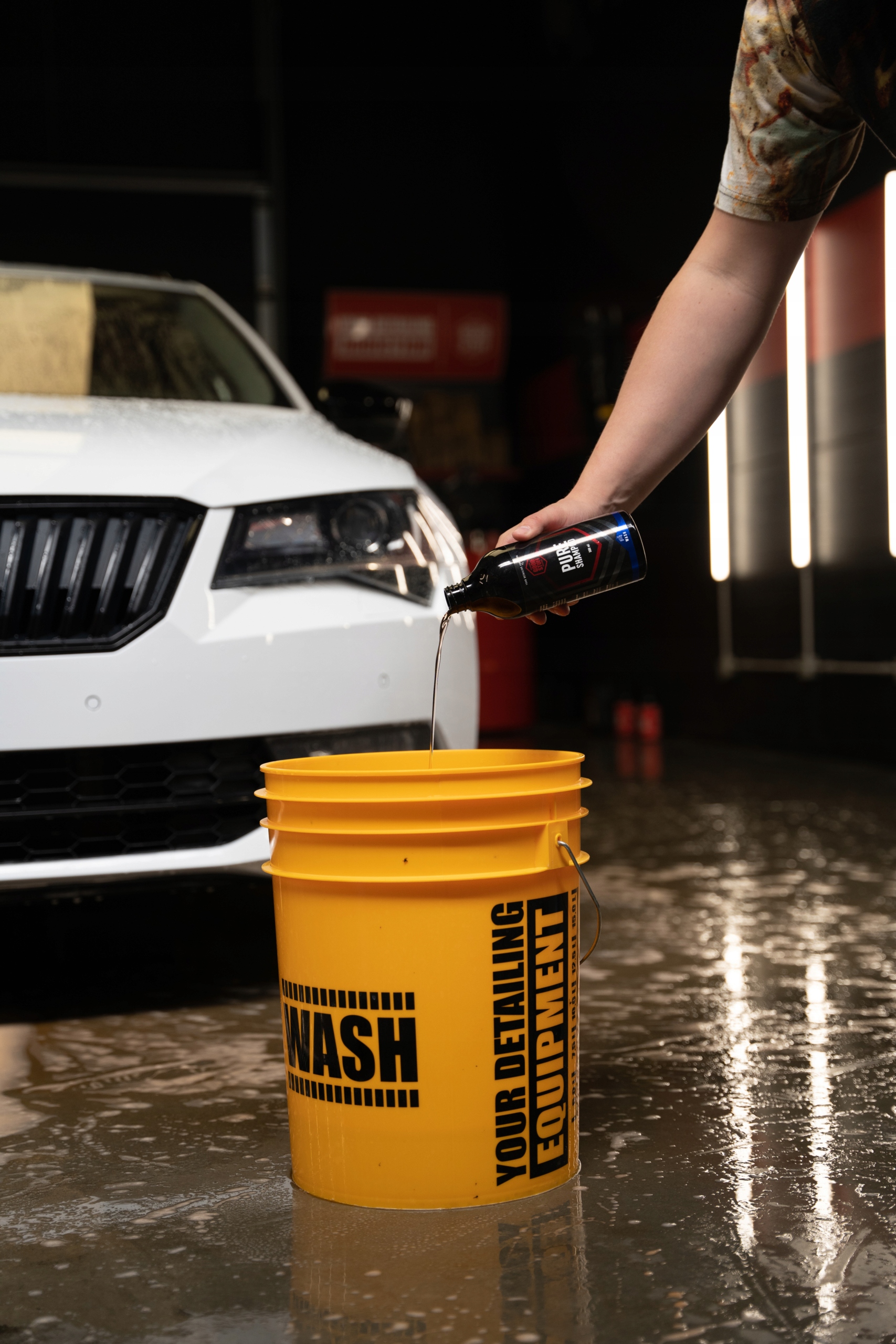 WORK STUFF Detailing Bucket Yellow - WASH Producent Work Stuff