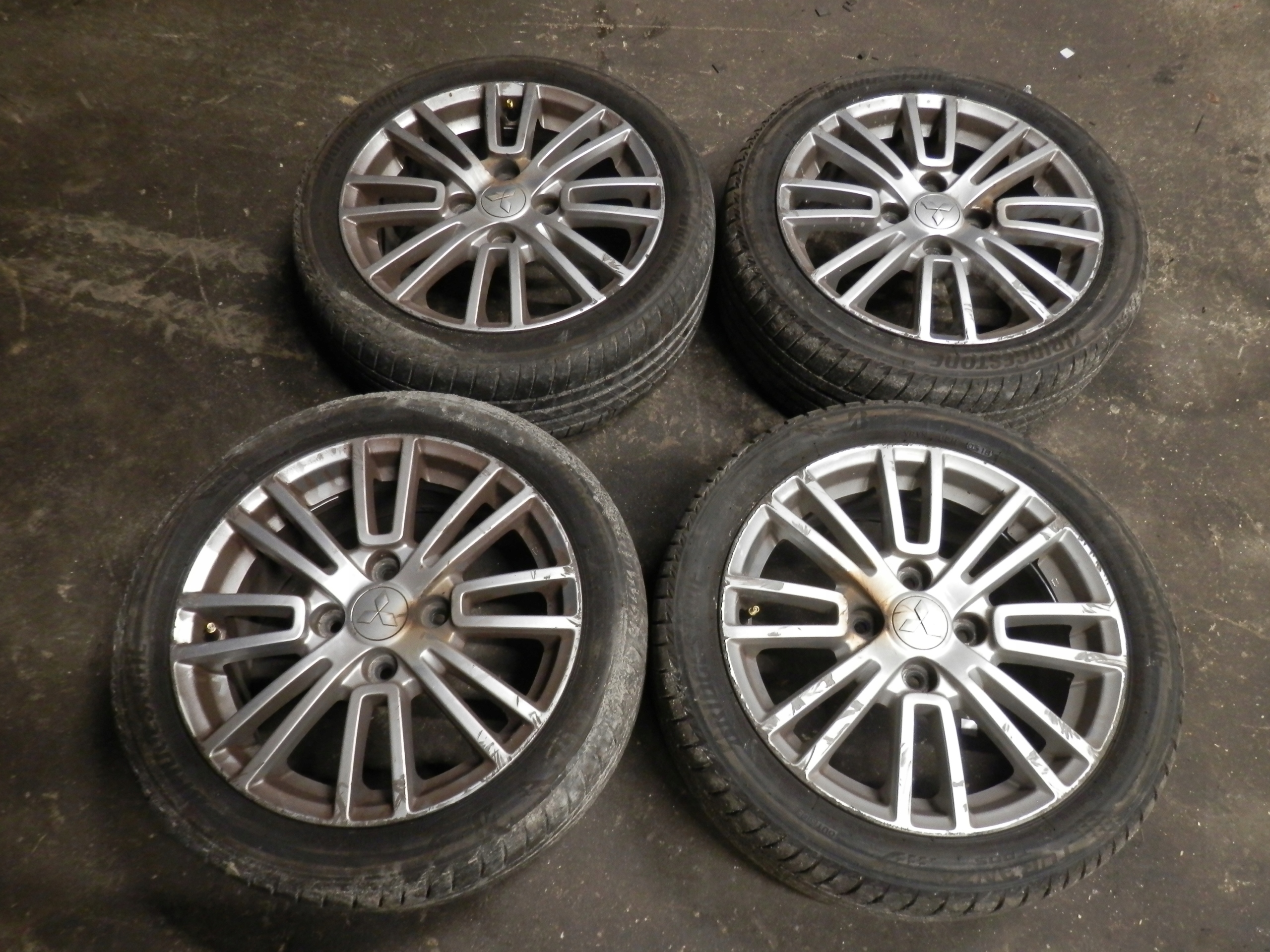 MITSUBISHI COLT VI КОМПЛЕКТ ДИСКОВ АЛЮМИНИЕВЫХ 16''