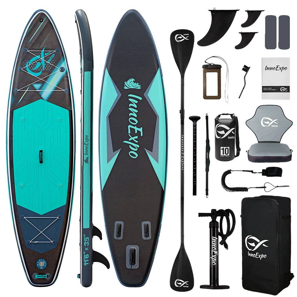 Sup Deska InnoExpo Nafukovací 350*89*15 cm Nosnost 230 kg Pvc Příslušenství