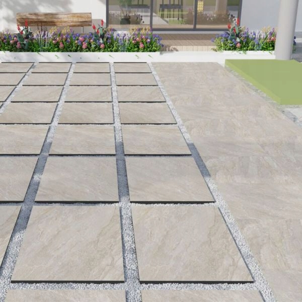 Gres 20MM Rasa Beige 120x60x2cm Taras Balkon