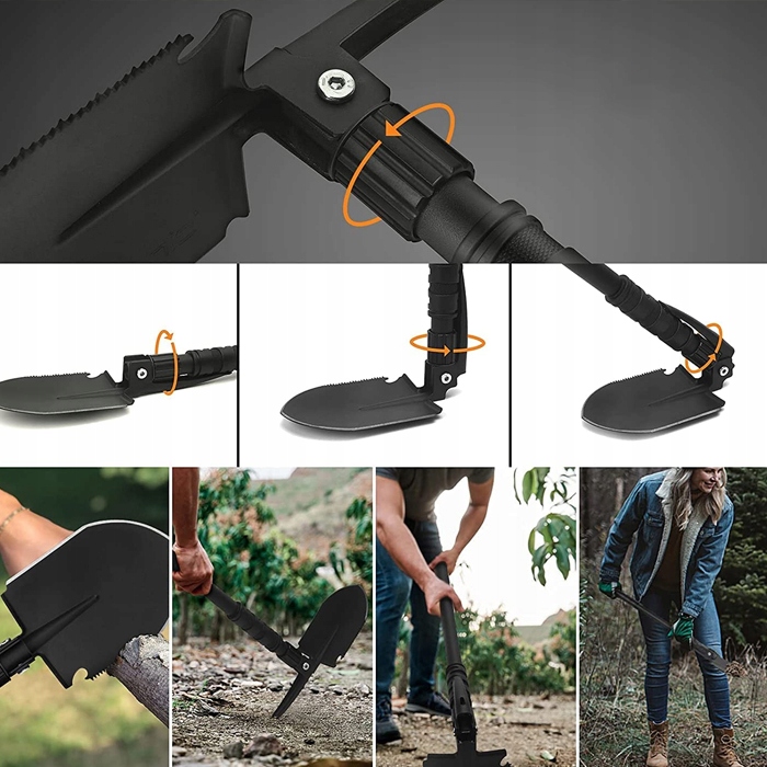 SAPERKA WOJSKOWA NIEZBĘDNIK SURVIVAL SKŁADANA 4w1 Marka inna marka