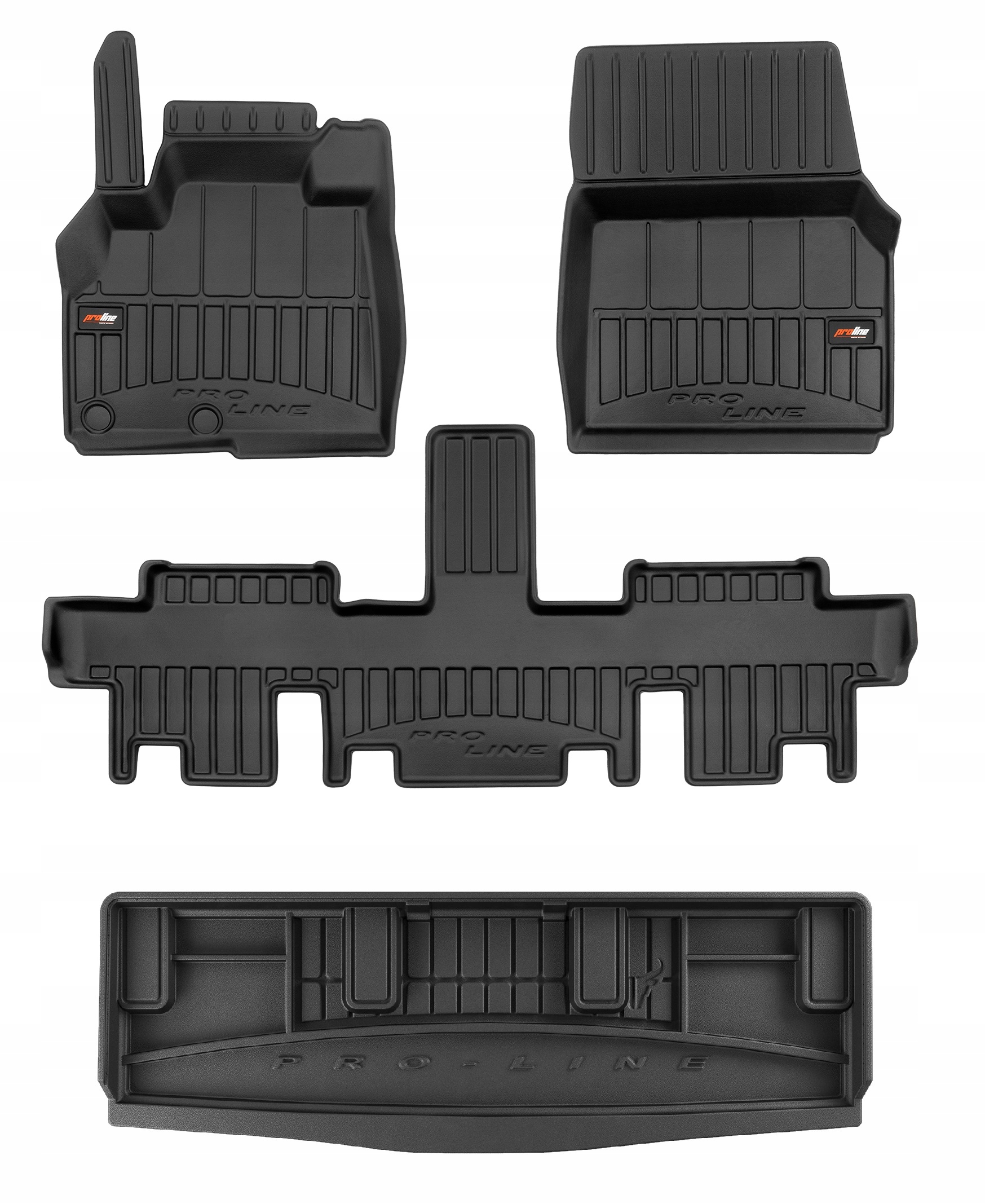 Set 3D gumové rohože Renault Espace 4 2002-2014