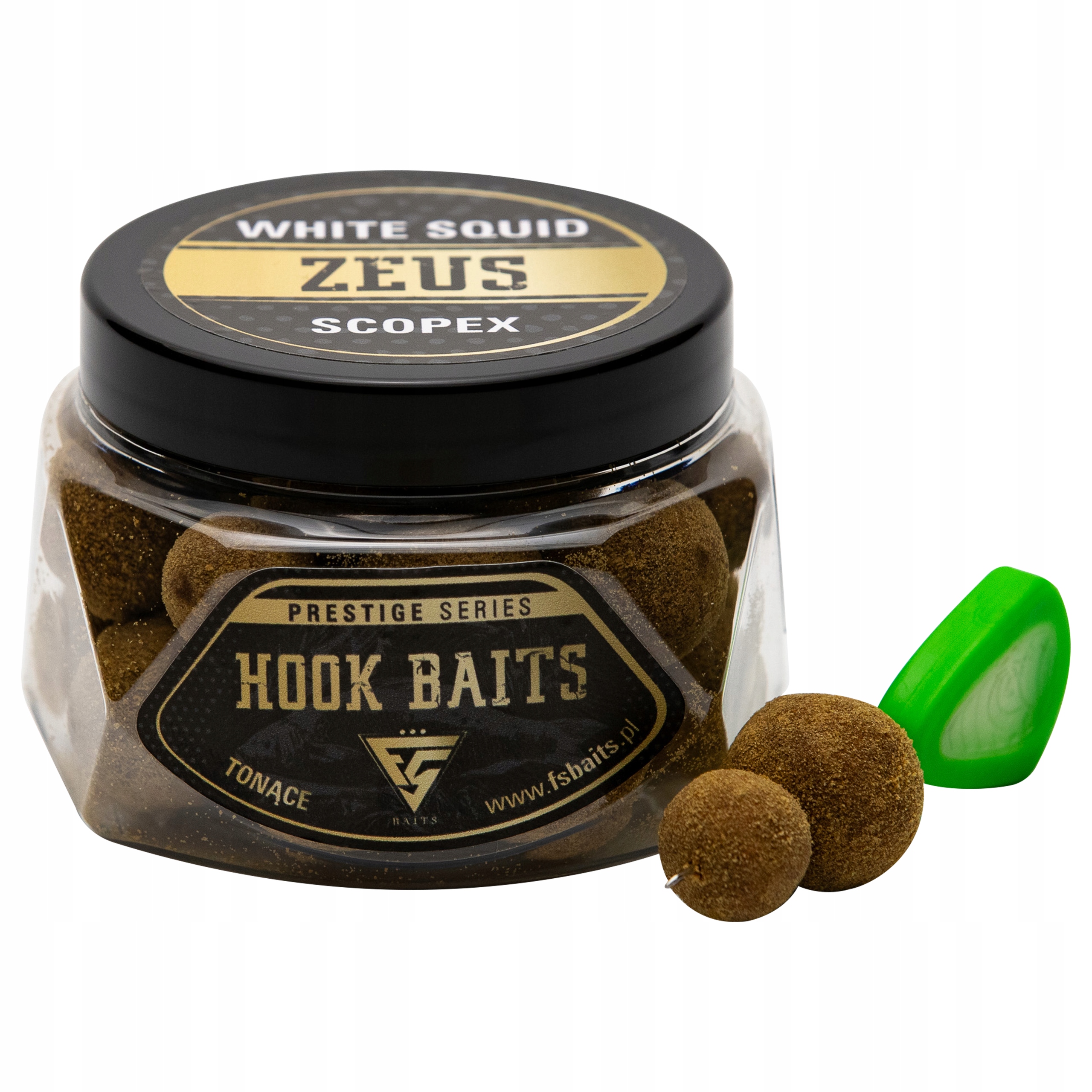 Fs Baits Hook Baits Zeus (White Squid & Scopex) Kulki Hakowe 24 mm