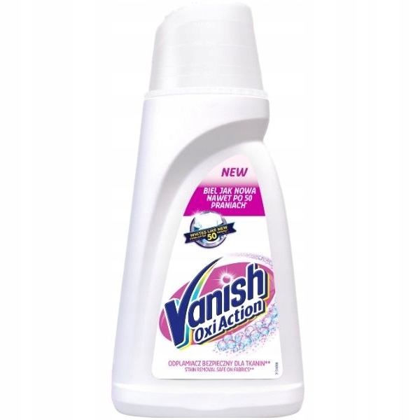 

Vanish Oxi Action Odplamiacz do białego 1L