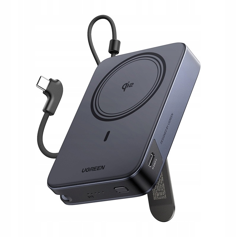 Powerbanka Ugreen PB568 10000mAh 30W magnetická (sivá)