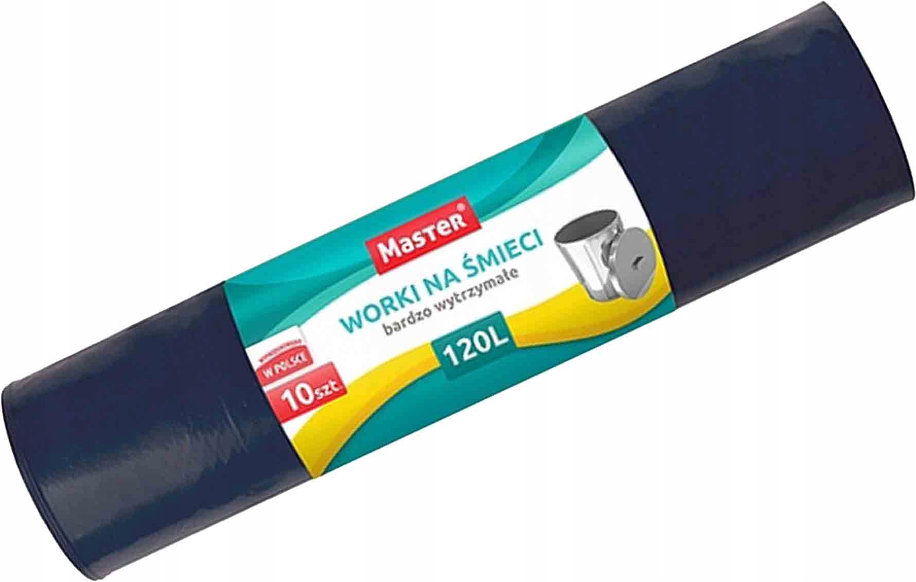 

Worki Na Śmieci LD Master 120 L '10 szt. Czarne