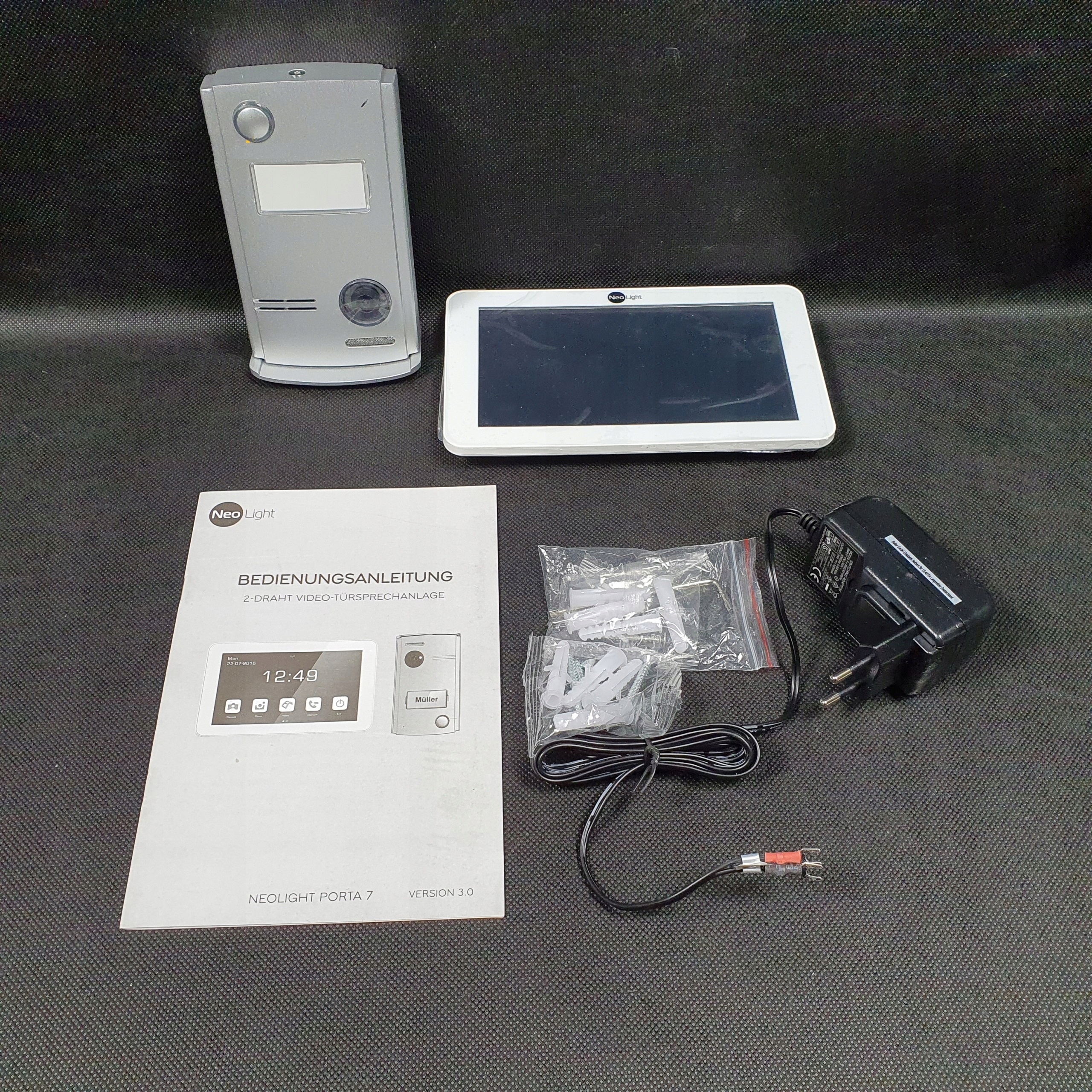 NEOLIGHT PORTA 7 WIDEODOMOFON HD 7CALI KAMERA 120° EAN (GTIN) 4260132680952