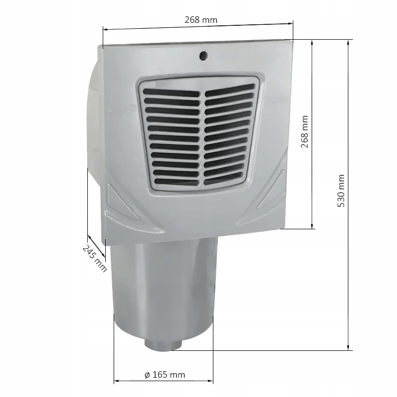 Rising Dragon Skimmer pro vířivku komplet Swim Spa (Single) 1.15.1333