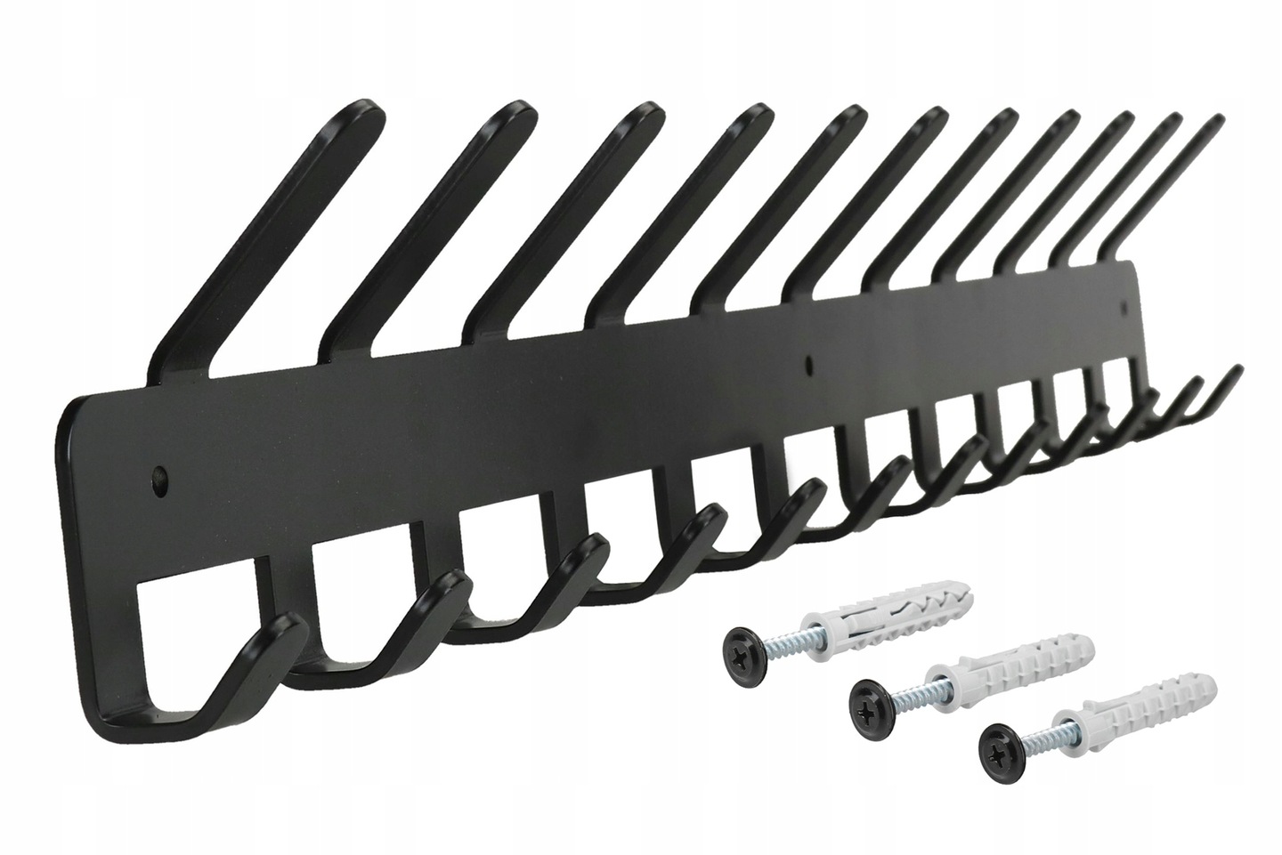 

Wieszak Ścienny Na Ubrania Kurtki 23 Haki Czarny