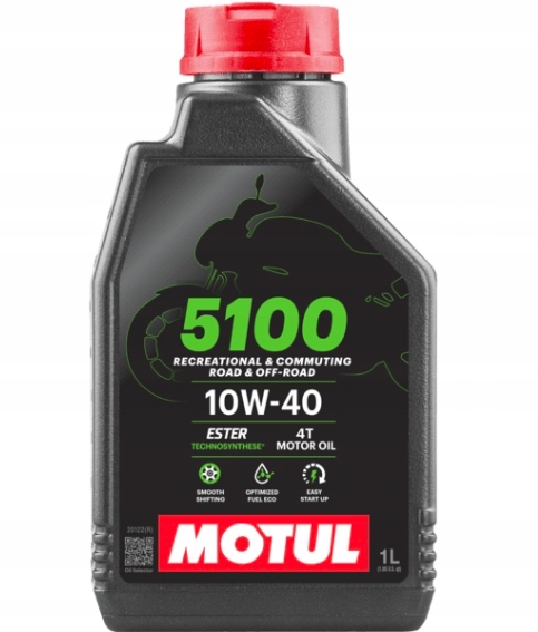 Olej Motul 10W40 5100 4T 1L