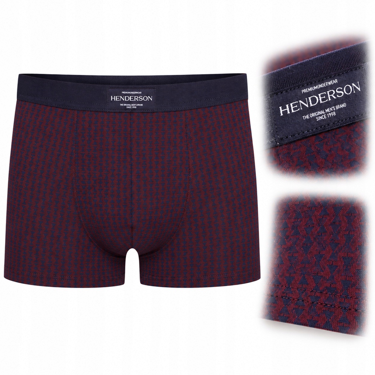 Pánské boxerky Henderson Mark 39330 modré XL Anrr