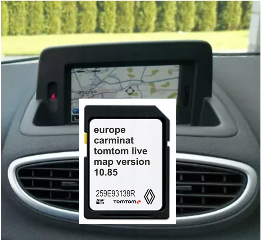 MAPA KARTA RENAULT TOMTOM CARMINAT LIVE 10.85 2023 Sklep, Opinie