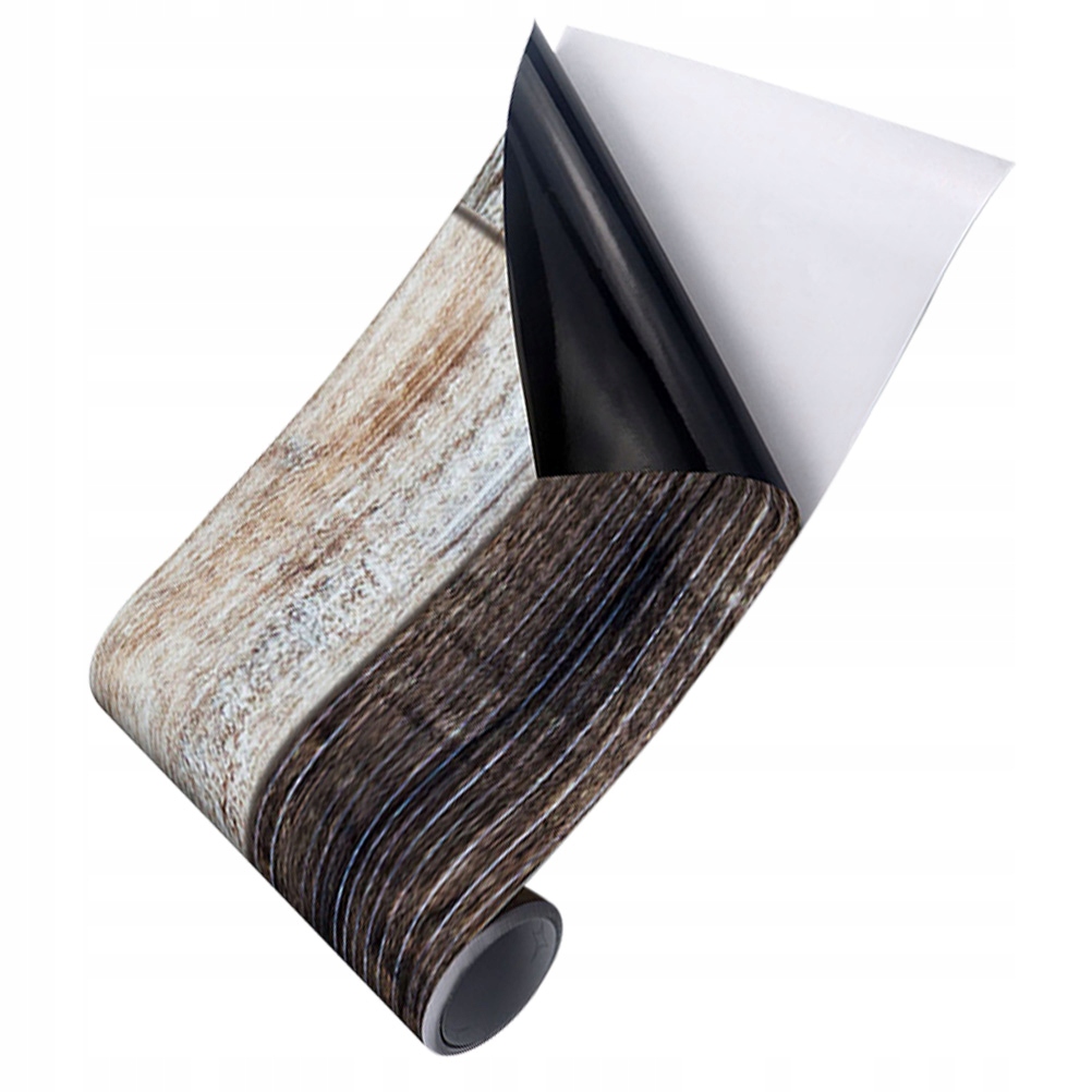 Naklejka ścienna Tablica z ciemnego drewna Długość 210 mm