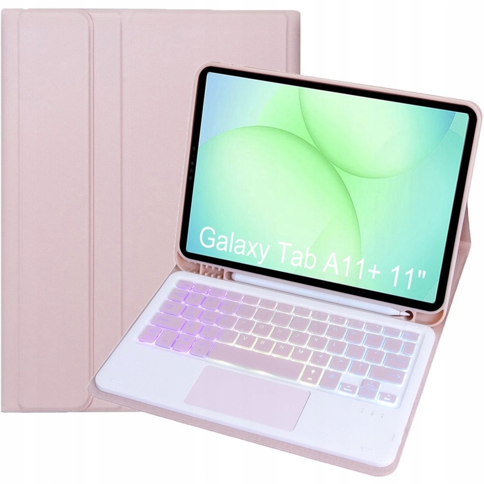 Pouzdro S Podsvícenou Klávesnicí Bluetooth Rgb Pro Samsung Galaxy Tab A11+
