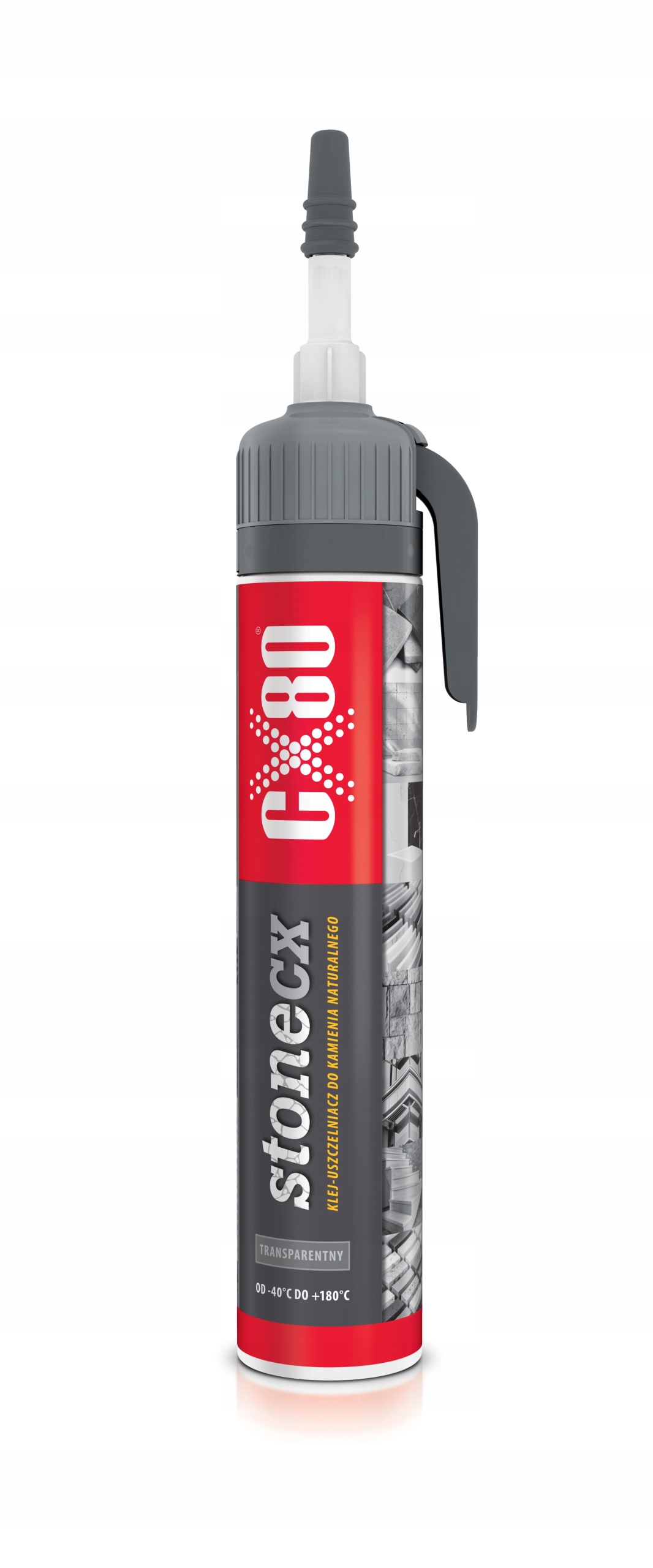 Silikon CX80 czarny wysokotemperaturowy 210 g Automat