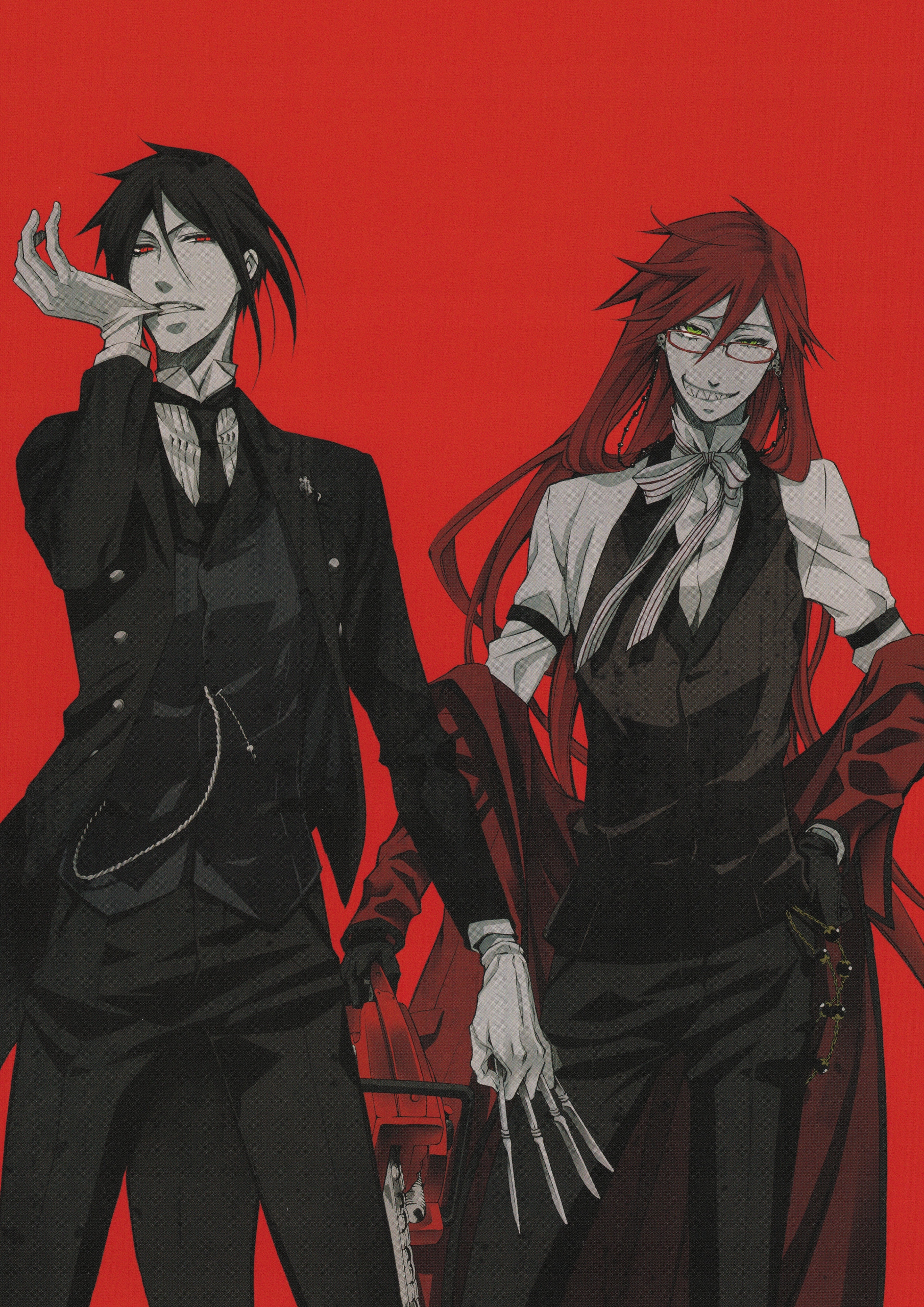 

Plakat A3 Kuroshitsuji Sebastian i Grell