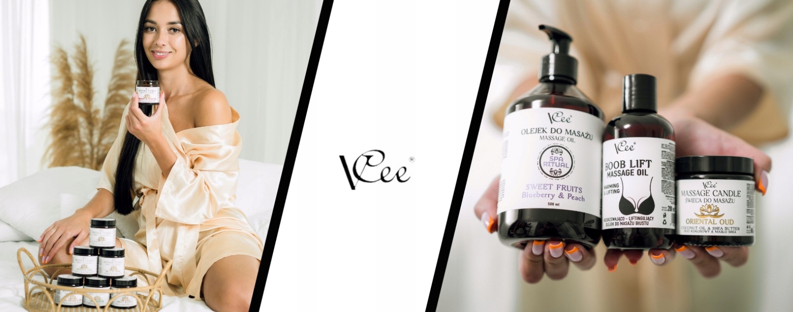 OLEJEK DO MASAŻU NATURALNY VCcee 5L MAKADAMIA Opakowanie butelka