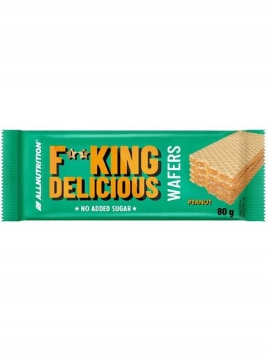 Levně 13 x Fitking delicious wafer Fit Ořechové Wafelky Bez Cukru 80 g