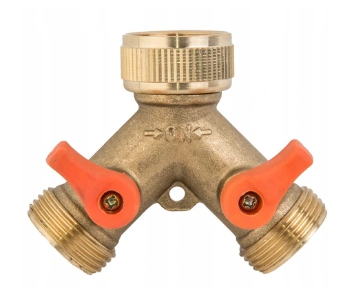 

Zawór kulowy trójnik Mosiądz Bradas BR-2234 3/4''