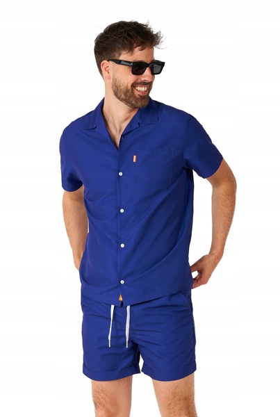 Letní Set Navy Royals Opposuits Modrý Převlek