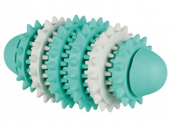 Levně Míček Pro Psy Zubní Ragby S Výstupky Dentafun Trixie 15 CM
