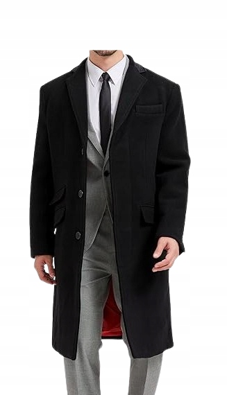 The Platinum Tailor Pánský Pláč Černá Vlna 46 Jxd