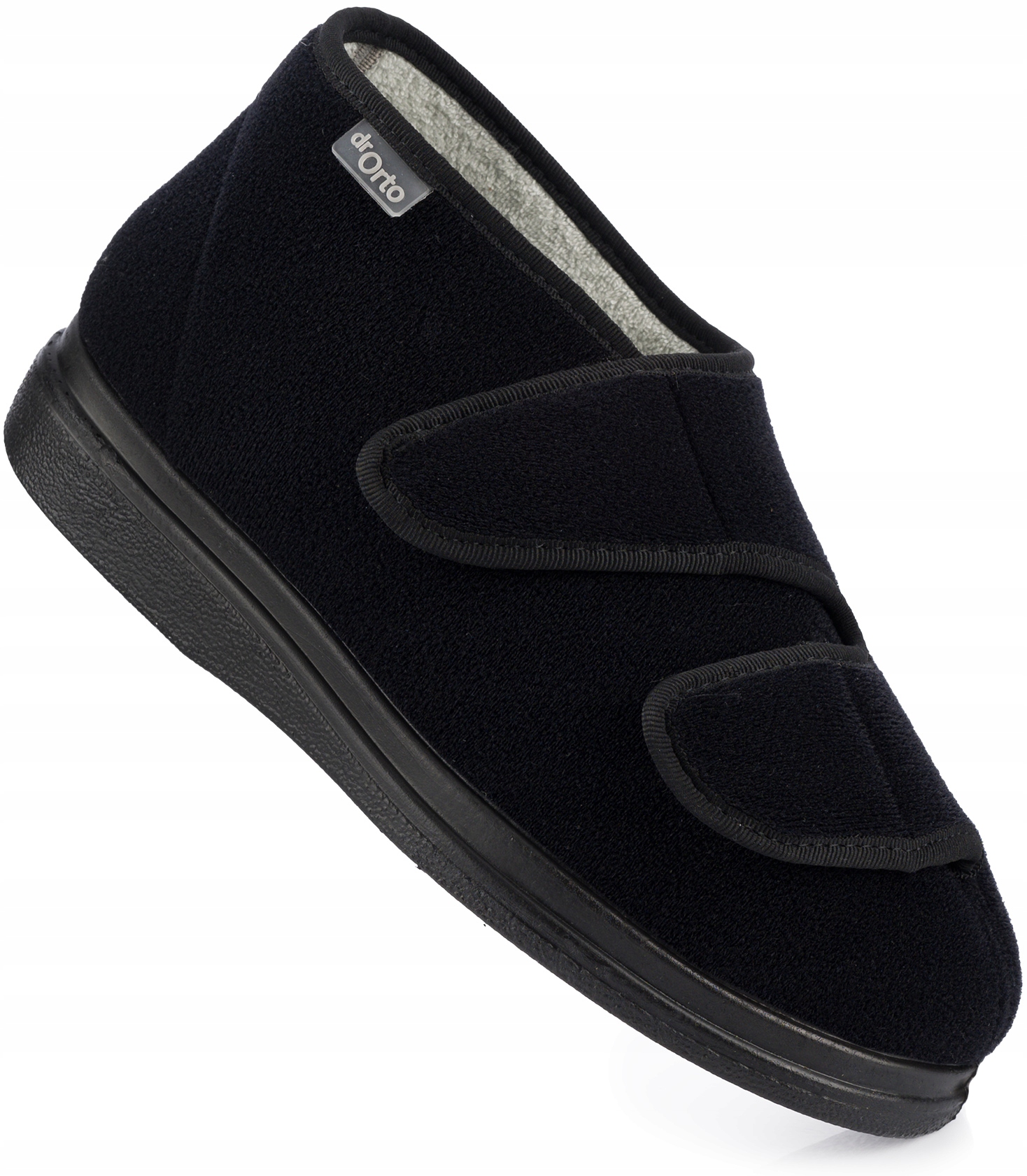 Dr Orto Męskie Buty Ortopedyczne Na Rzepy Zdrowotne Szerokie r. 45