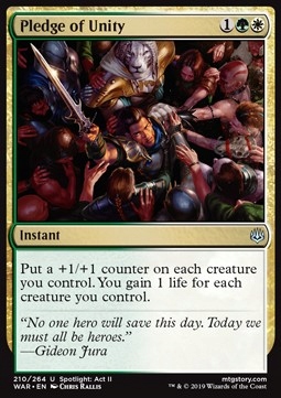 Pledge of Unity - War of the Spark