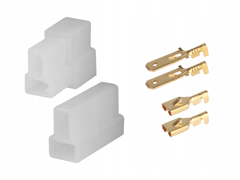 

Złącze Elektryczne Wtyk+gniazdo Złącze dwukrotne