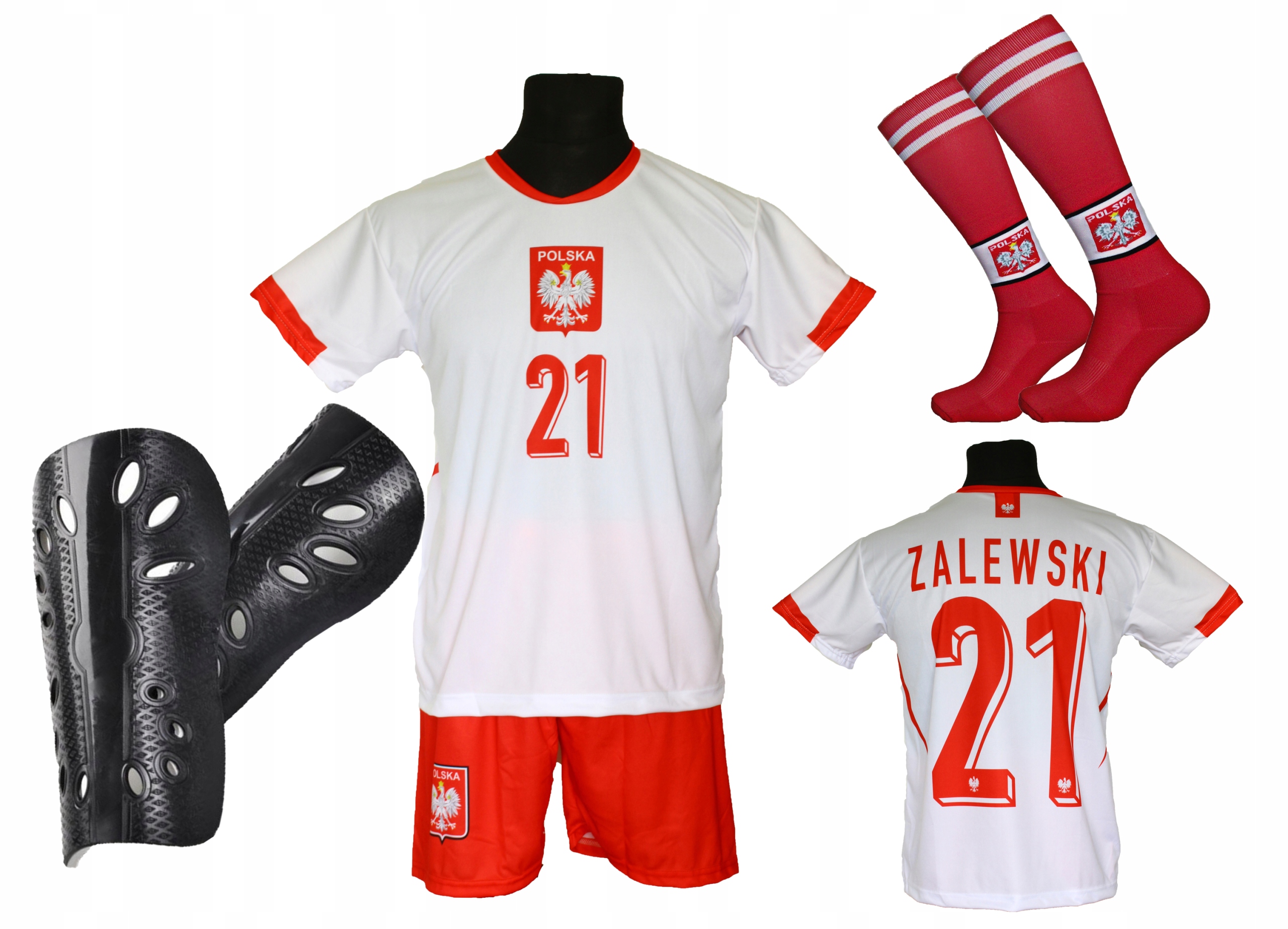 Zalewski sportovní set fotbalového oblečení ME24 Polsko 146