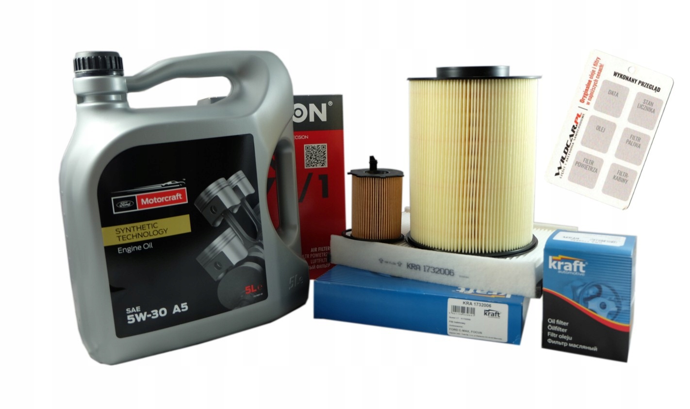 Olej filtre Focus III C-Max II Connect 1.6 TDCi