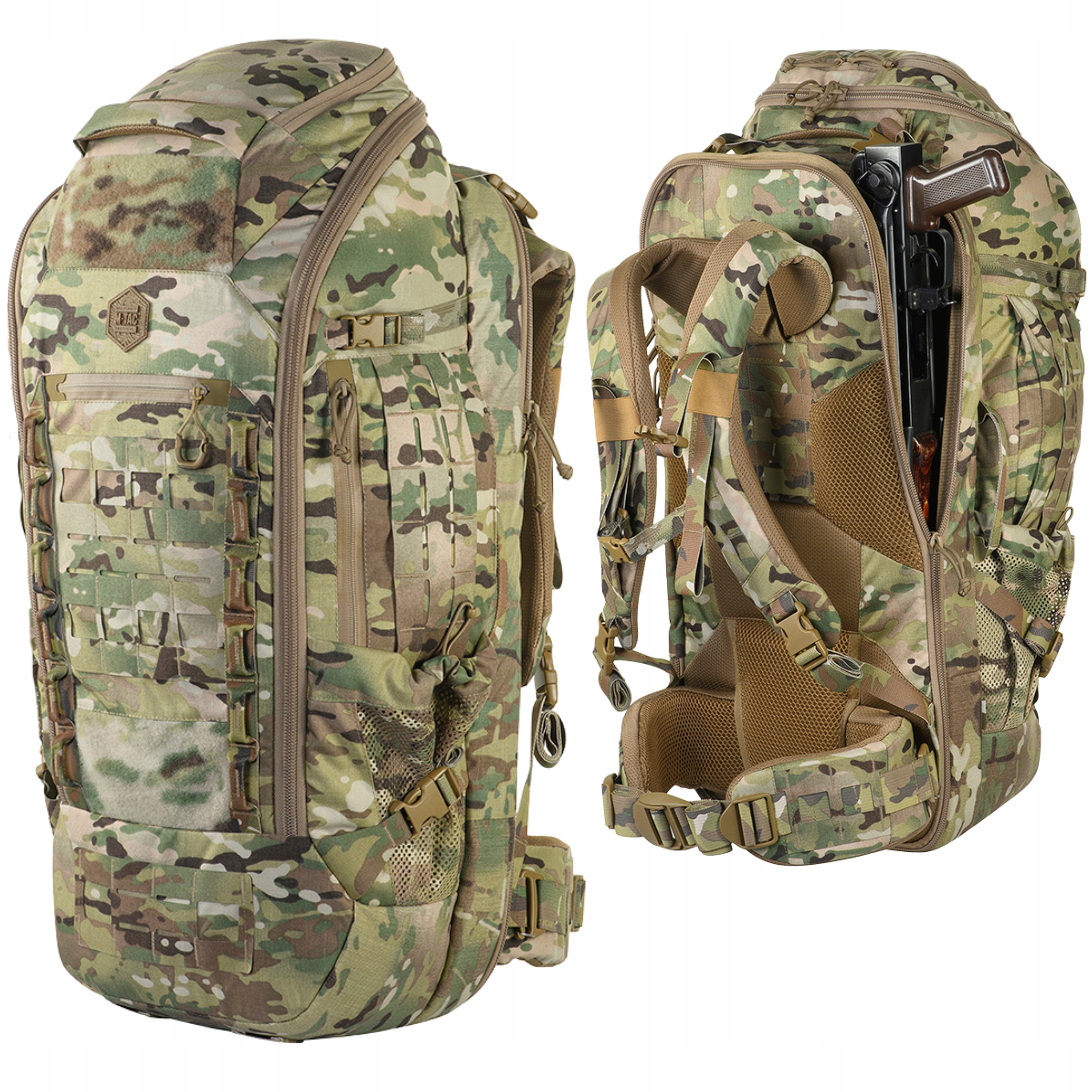Plecak Taktyczny Militarny Wojskowy 60L M-tac Elite Hex Gen. IV Multicam