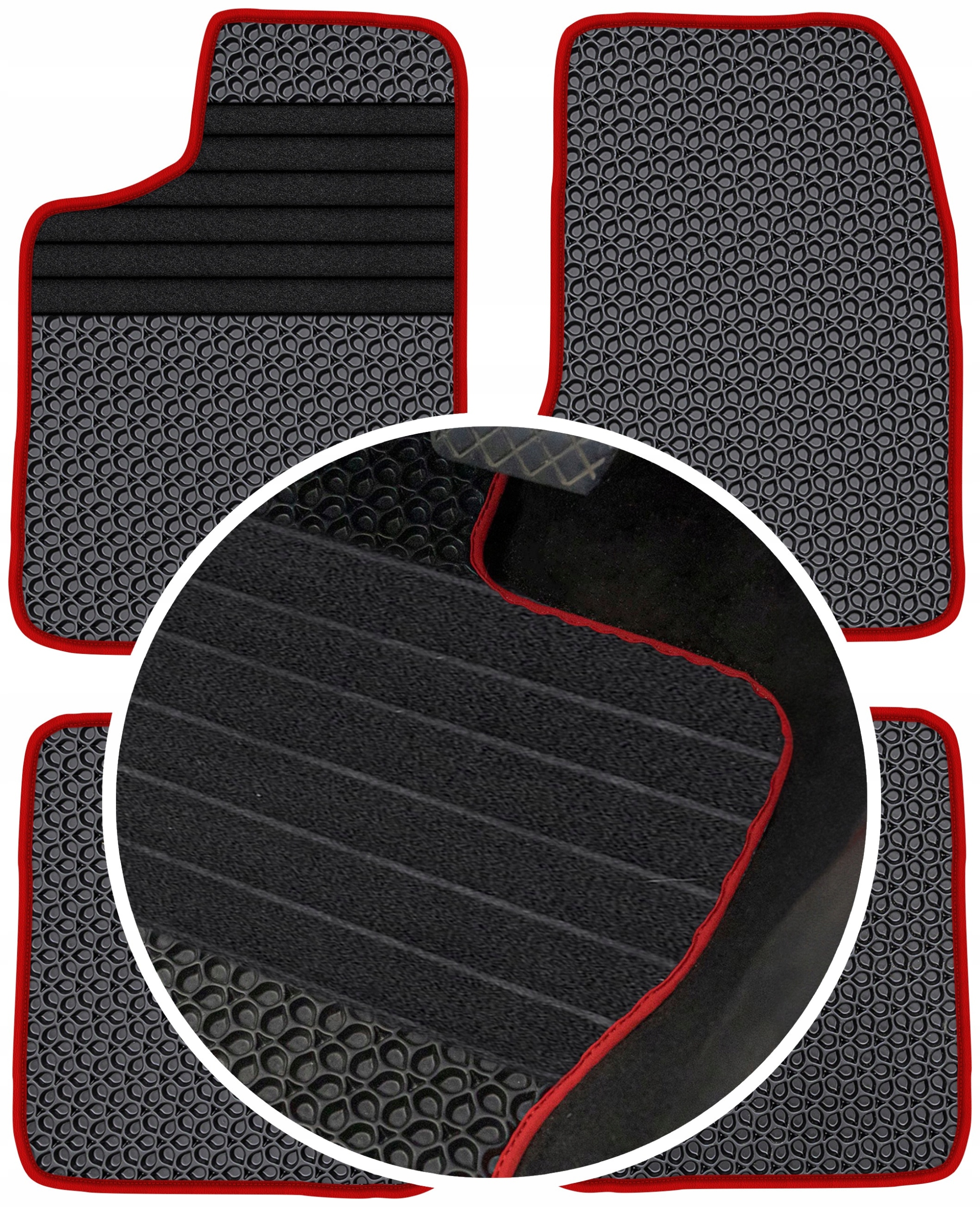 Seat Cordoba I 1993-1999 Gumové koberce Eva Eternity Vyztužení XXL