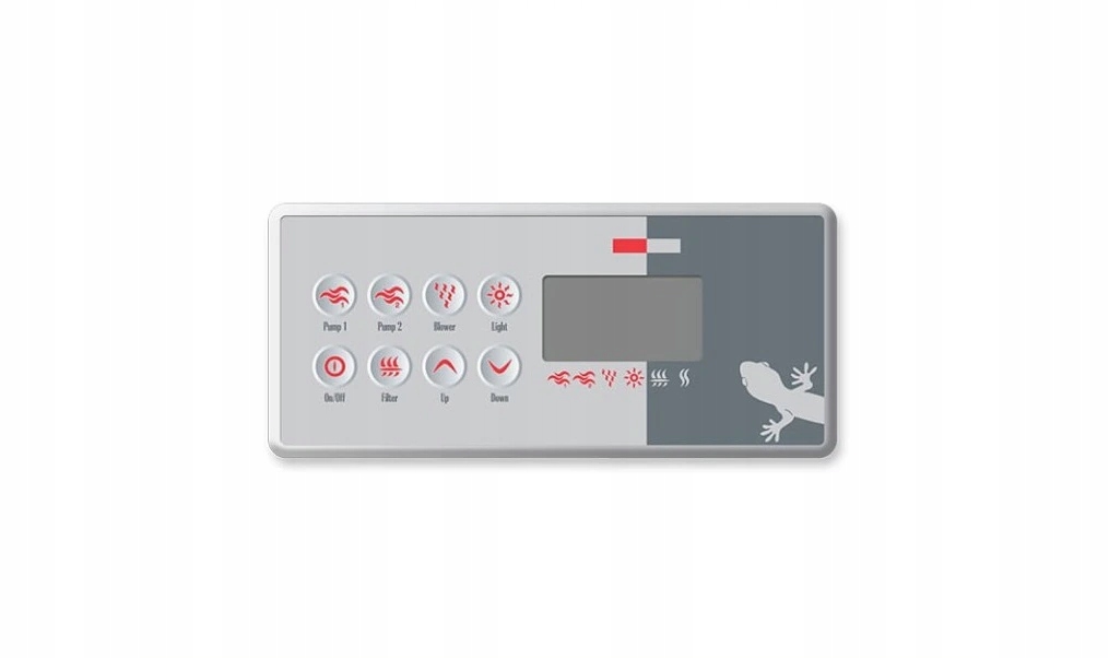 Gecko Ovládací panel TSC-8 (8 Buttons) 0200-007194