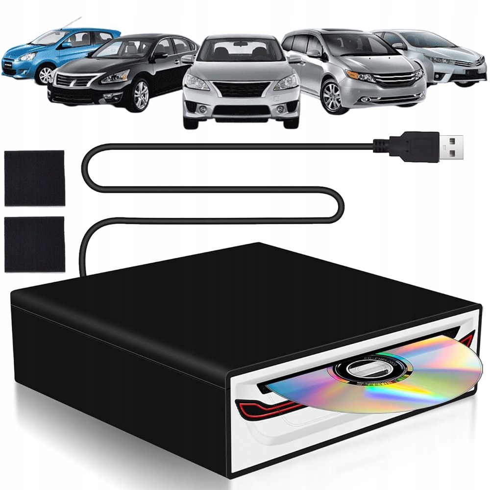 DVD Prehrávač Usb Do Auta, Externý Prehrávač CD Pre Notebook