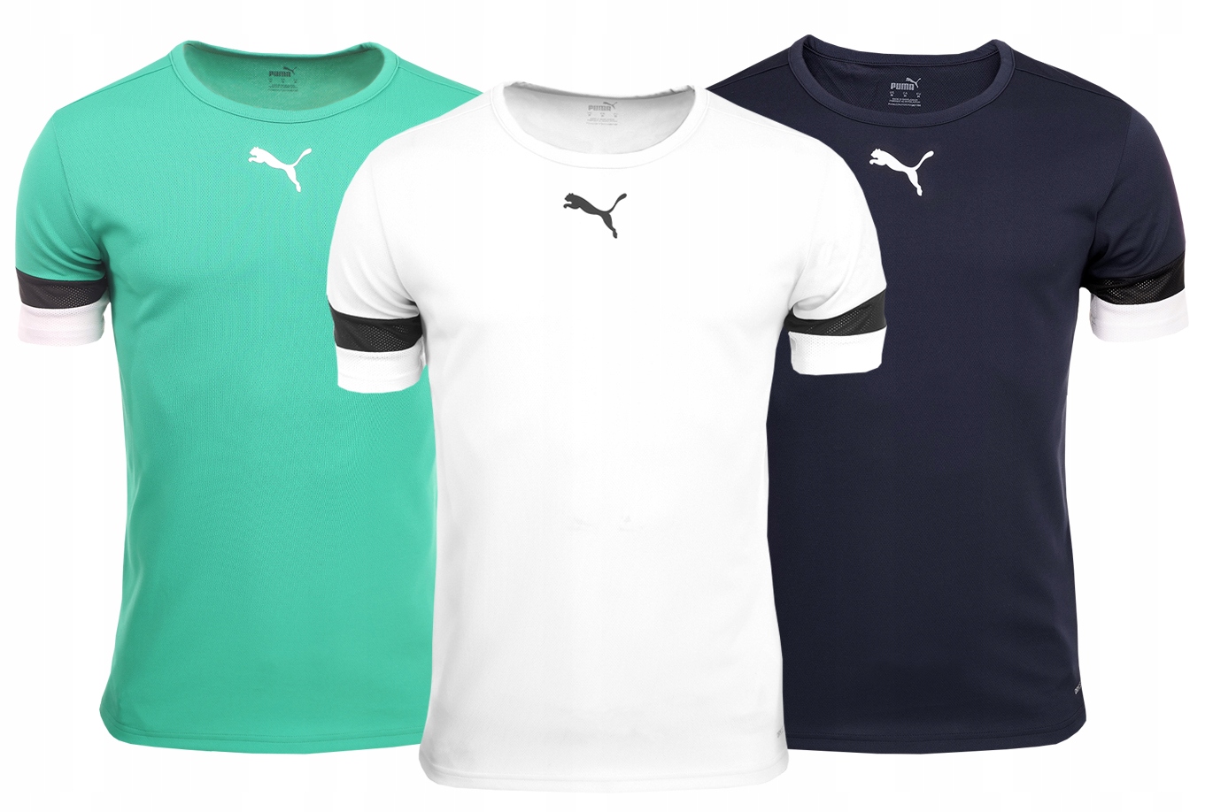 Dětské trička Puma teamRISE Jersey Tričko Rychleschnoucí 3-balení vel. 116