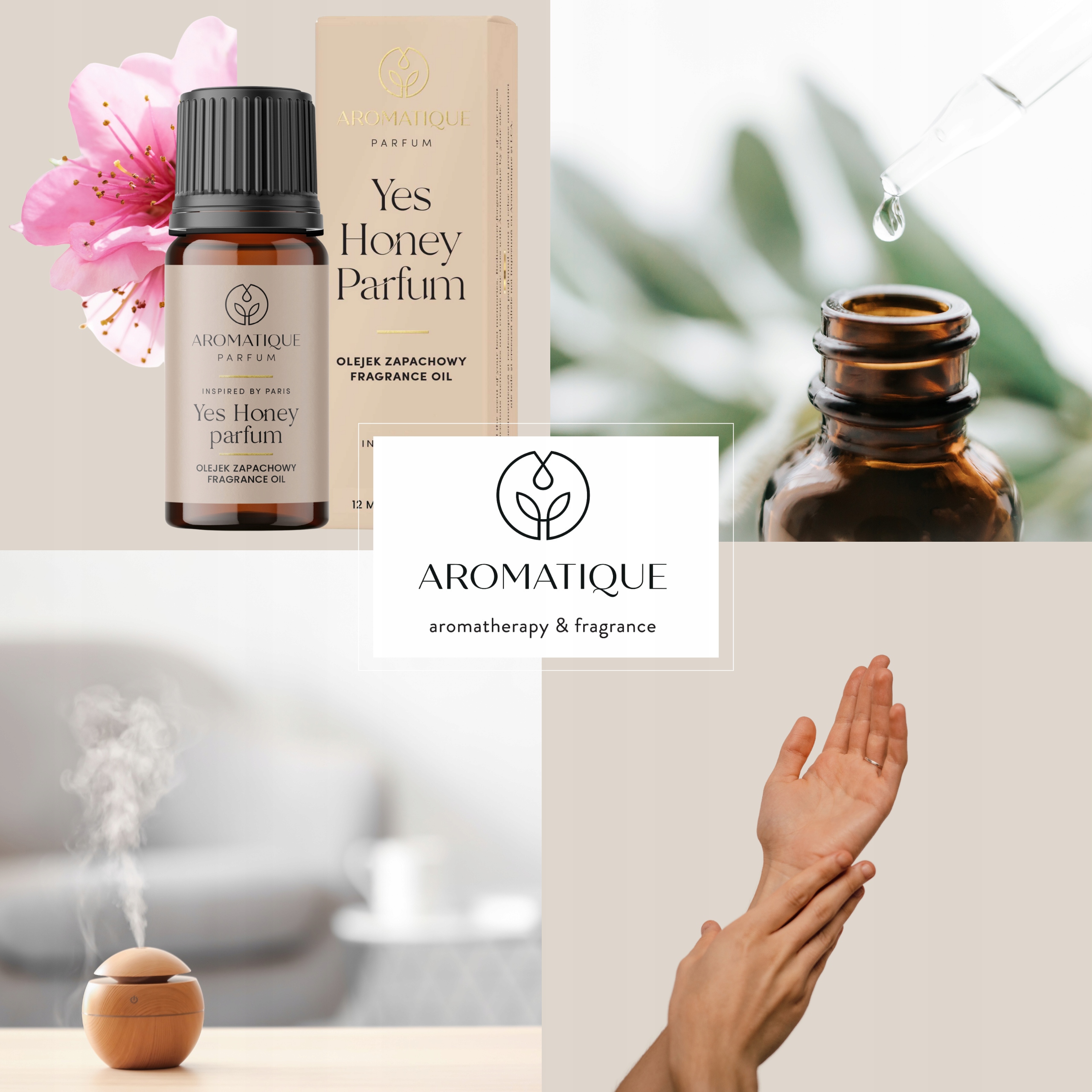 OLEJEK ZAPACHOWY Yes Honey PERFUM AROMATIQUE Perfumy 12ml Giorgio Armani Pojemność 12 ml